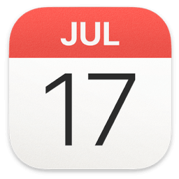 Apple Calendar Icon